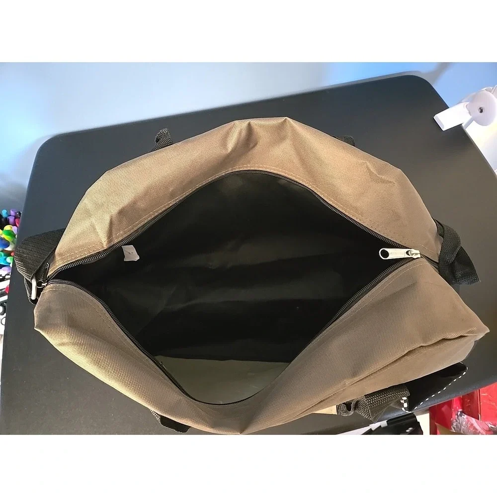 Atchison By Bic Black And‎ Army Green Duffel Bag 16x10x9 Guns